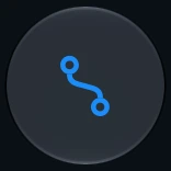 Le bouton Itinéraire
